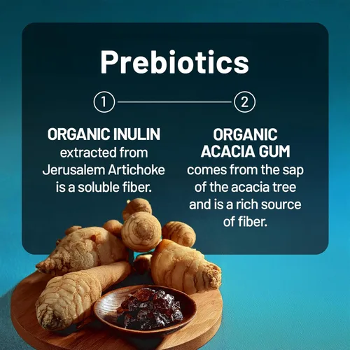 Miniatura 8 de NatureWise Probióticos 70 mil millones de UFC, 17 cepas + prebióticos orgánicos, apoyo para la salud inmunológica, digestiva e intestinal