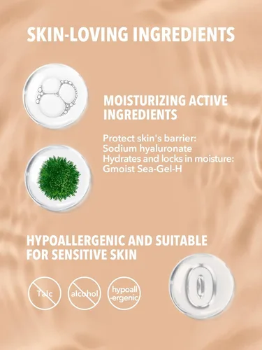 Miniatura 2 de SHEGLAM Crema Hidratante de Cobertura Completa Base en Bálsamo Corrector de Larga Duración Base Facial para Piel Seca - Trigo