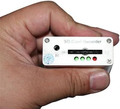 Miniatura 3 de Mini HD 1 canal Super-Smart Mini DVR, tarjeta SD de la ayuda, compresión video H.264/H.265 en tiempo real