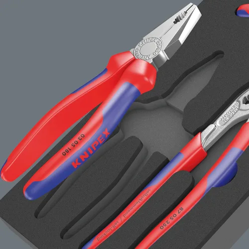 Miniatura 4 de Wera 05150180001 9780 Inserto de espuma KNIPEX Alicates Set 1, 3 Piezas