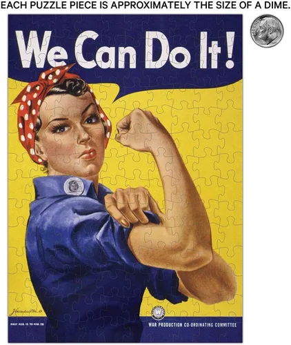 Miniatura 2 de MiniPix Puzzles - Paquete de 2 rompecabezas - We Can Do It! & Uncle Sam