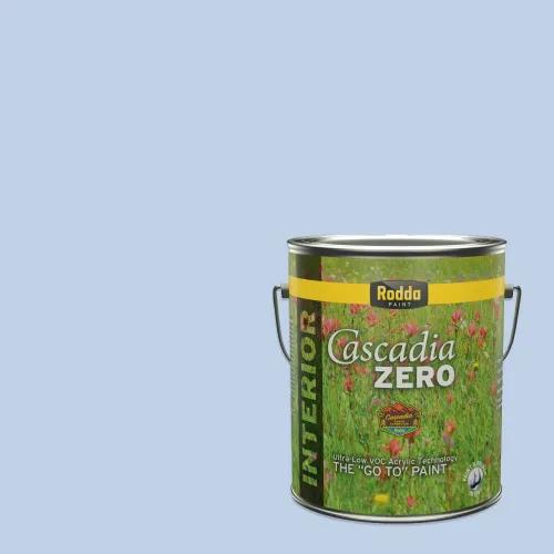 Miniatura 103 de Rodda Paint CASCADIA XL - Pintura e imprimación satinada para exteriores en uno, cuarto de galón, azul Madonna