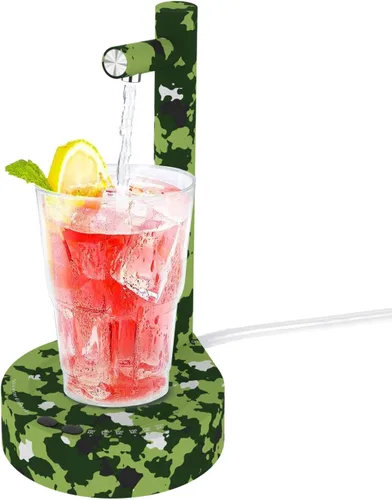 Miniatura 9 de Dispensador de agua de escritorio para botella de 5 galones, bomba de agua eléctrica portátil de escritorio con carga USB-C rápida para el hogar