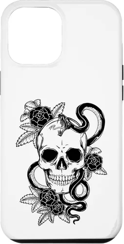 Miniatura 26 de Gothic Flower Skull Snake Roses Case for iPhone 16