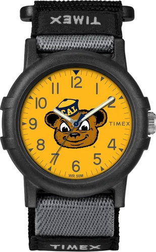 Miniatura 17 de Timex Reloj unisex Collegiate Recruit de 1.496 in - Tennessee Volunteers con correa de tela negra Texas Tech Red Raiders