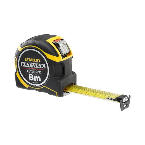 Miniatura 9 de STANLEY STA033671 FATMAX Cinta autobloqueada, 16.4 ft solo métrico, amarillo/negro