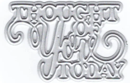 Miniatura 4 de DzIxY Palabras gracias Troqueles de corte de metal para kit de fabricación de tarjetas, troquelados, troquelados, plantillas de máquina de álbumes