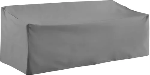 Miniatura 14 de Fundas para muebles de patio de Crosley Furniture, funda impermeable para tumbona al aire libre para el patio trasero, gris