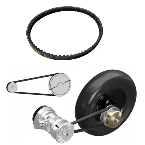 Miniatura 6 de 729 17.5 Cinturón para 49cc50cc Scooter Motor Correa de transmisión chino Scooter ciclomotor ATV Go Kart 139QMM (729 17.5)