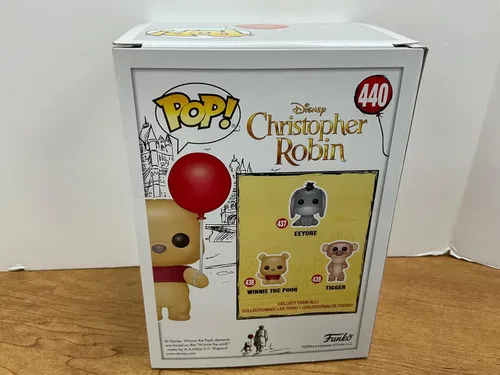 Miniatura 2 de Funko Pop! Disney: Christopher Robin - Winnie The Pooh [Con globo rojo - Flocado] # 440 - BoxLunch Exclusive!