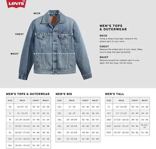 Miniatura 3 de Levi's - chaqueta estilo camionero para hombre (también disponible en tallas Big y Tall)