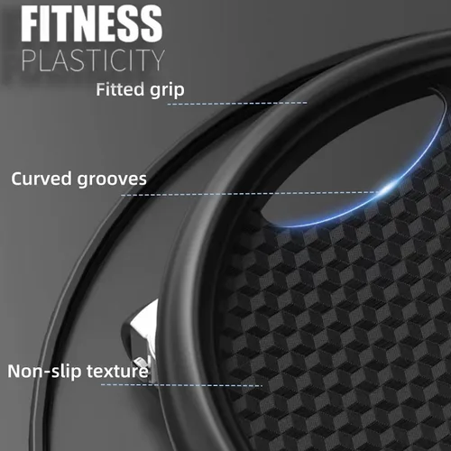 Miniatura 6 de Rueda de rodillo abdominal, tabla de rueda abdominal multifuncional para mujer con paspartú, rotación de 360°, para gimnasio en casa, quema de grasa