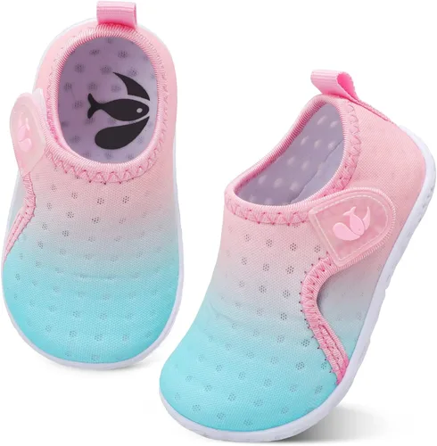 Miniatura 87 de FEETCITY Baby Boys Girls Water Sport Shoes Barefoot Kids Aqua Socks Quick-Dry Beach Swim Pool Shoes