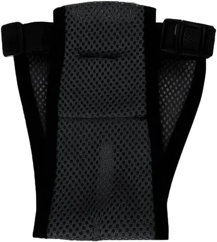 Miniatura 8 de Pañales grandes lavables para perras, bandas transpirables y ajustables para el vientre para el hogar (negro y azul, L)