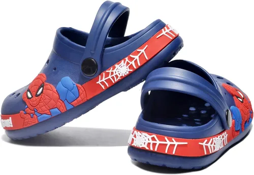 Miniatura 6 de viorwzde Zuecos para niños y niñas, bonitos dibujos animados, zapatos de jardín, sandalias de playa, sandalias de ducha antideslizantes para el agua