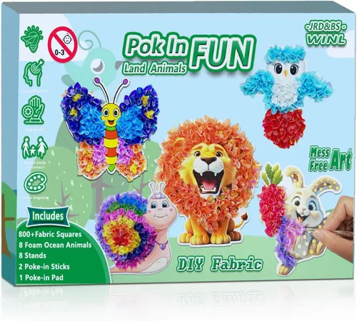 Miniatura 8 de JRD&BS WINL Kit de Arte Divertido para Pinchar para Niños Edad 3-12 Años Princesas 3D Creativas para Niñas Regalos de Cumpleaños para Niños de 3 4 5