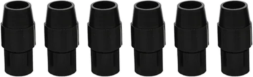 Miniatura 13 de 6 unidades de conector de tubo telescópico reductor, localizador de poste de red, adaptador de tubo telescópico, hebilla de bloqueo fijo, piezas