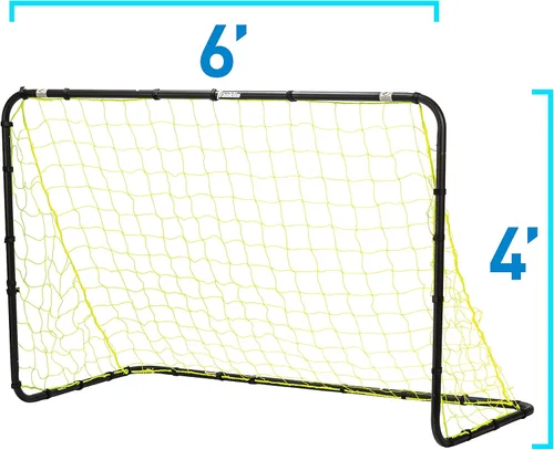 Miniatura 6 de Metas de fútbol de competencia Franklin Sports - Metas de fútbol de acero portátiles para el patio trasero - Meta de fútbol para adultos y jóvenes