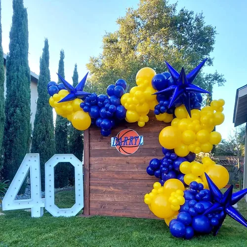 Miniatura 4 de FOTIOMRG 120 globos negros de 5 pulgadas, pequeños globos de látex para fiesta, calidad de helio para cumpleaños, graduación, baby shower, día