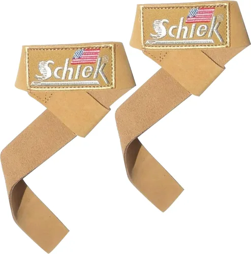 Miniatura 8 de Schiek Correas de levantamiento de pesas de cuero modelo deportivo 1000LLS
