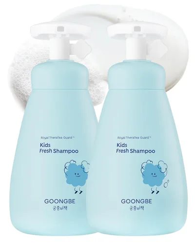 Miniatura 15 de GOONGBE Kids Fresh Champú – Limpieza profunda del cuero cabelludo graso para niños activos – Purificación micelar con extracto de moringa – Sin