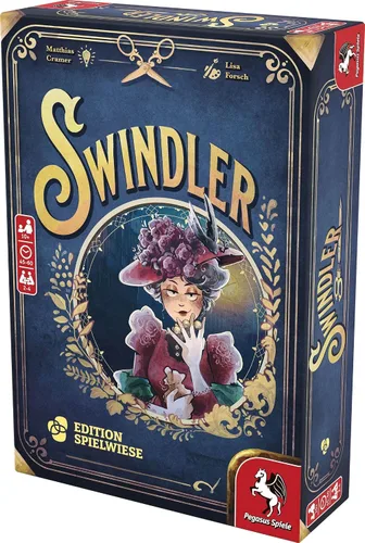 Miniatura 2 de Swindler – Juego de mesa de Pegasus Spiele – 2 – 4 jugadores – 45 – 60 minutos de juego – Juegos para la noche de juegos – Adolescentes y adultos a