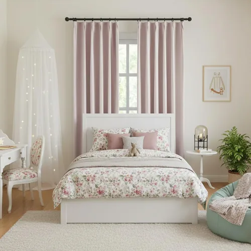 Miniatura 30 de Jubilantex Cortinas opacas plisadas negras de 63 pulgadas, cortinas de lino sintético para dormitorio, sala de estar, casa rural, juego de cortinas