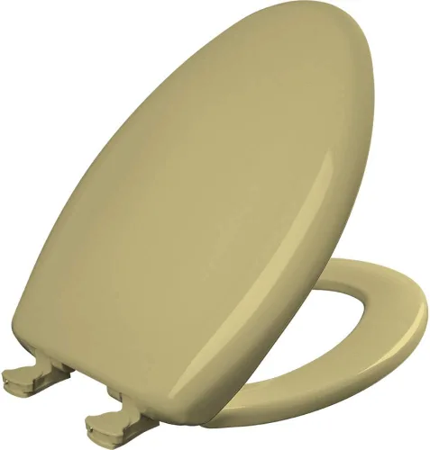 Miniatura 25 de Bemis Classic Colors - Asiento de inodoro de cierre lento, bisagras fáciles de limpiar y asiento de plástico duradero, fabricado en Estados Unidos