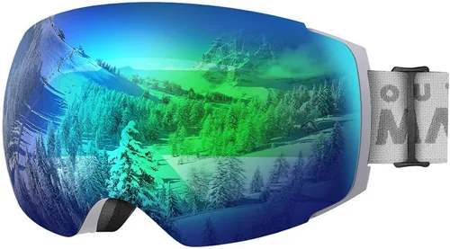 Miniatura 14 de OutdoorMaster Gafas de esquí PRO – sin marco, lente intercambiable, 100% protección UV400, gafas de nieve para hombres y mujeres