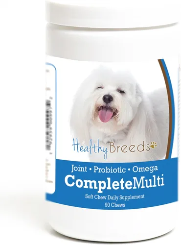 Miniatura 143 de Healthy Breeds Pug todo en uno multivitamínico suave masticable 60