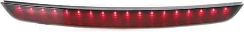 Miniatura 8 de iJDMTOY OEM Spec lente ahumada completa LED tapa del maletero tercer conjunto de barra de luz de freno compatible solo con Audi TT Coupe 2008-2015