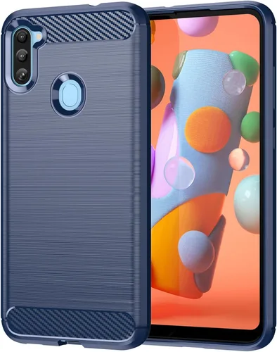 Miniatura 124 de Funda EUAGVQY para Samsung A70 Galaxy A70, Funda de Fibra de Carbono de TPU Blanda Antideslizante Duradera y Ligera, Funda Protectora para Samsung