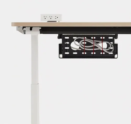 Miniatura 3 de Steelcase Kit universal de gestión de cables - para escritorio de oficina - Organizador de cables de escritorio - Organización de cables y ocultador
