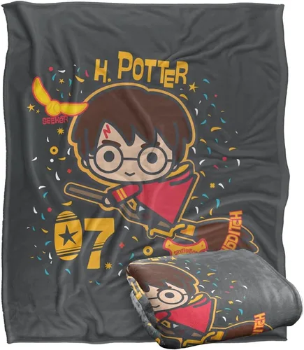 Miniatura 8 de Harry Potter H. Potter 07 Quidditch Chibi Silky Touch Manta súper suave 36 x 58 pulgadas, H. Potter 07 Quidditch Chibi
