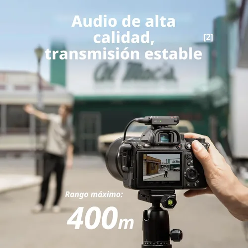 Miniatura 3 de DJI Mic Mini (2 TX + 1 RX), audio rico en detalles, micrófono inalámbrico Lavalier para cámara/Android, Vlog para 2 personas, producción en
