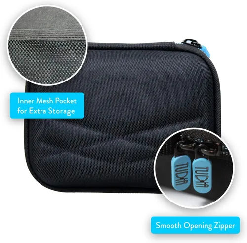 Miniatura 5 de TUDIA Funda de viaje rígida compacta de EVA compatible con NuFACE Mini dispositivo de tonificación facial GUNFAY-O1 y 40300
