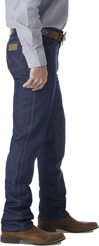 Miniatura 3 de Wrangler 0936 - Jeans ajustados de corte vaquero para hombre Stonewash