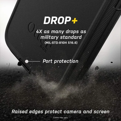 Miniatura 4 de OtterBox Funda para iPhone 12 y iPhone 12 Pro Defender Series - Realtree Edge (negro/gráfico Realtree Edge), resistente y duradera, con protección