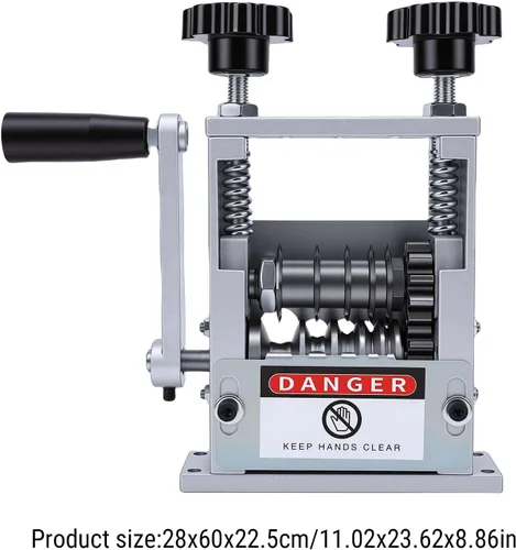 Miniatura 5 de MAVIS LAVEN Electric Drill Wire Stripper, 6 Hole Manual Cable Stripping Tool with V Groove Feed Rollers, for 3.5 7 9 12 17mm Copper Aluminum Cables