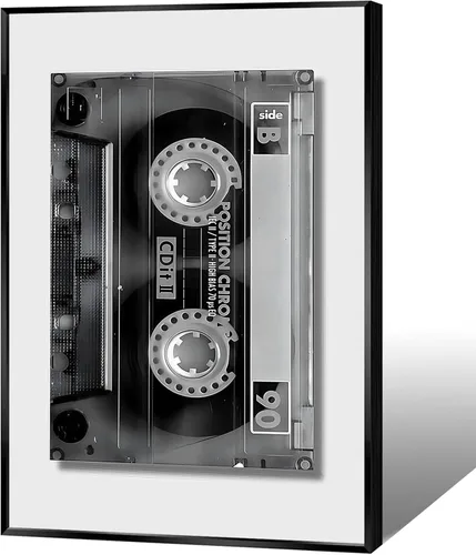 Miniatura 8 de FBKDVC Lienzo de vaquero occidental vintage, arte de pared con botas de vaquera, pósteres en blanco y negro, impresiones estéticas feministas