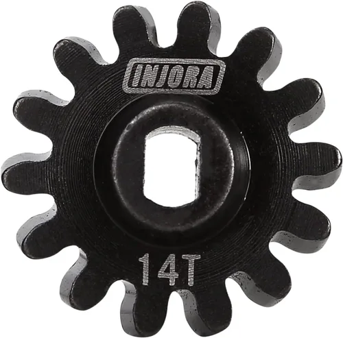Miniatura 5 de INJORA Engranajes de acero de eje diferencial de sobremarcha 14T engranajes helicoidales piezas de actualización para AX24 SCX24 C10 JLU Gladiator