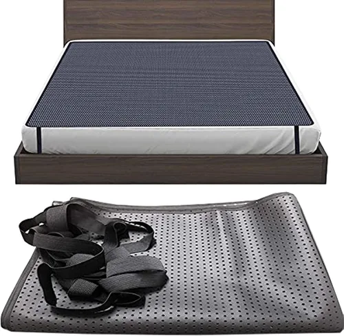 Miniatura 2 de Amerthing Alfombrillas conductoras de cuero sintético de carbono para un mejor sueño y salud, hojas de terapia de relajación