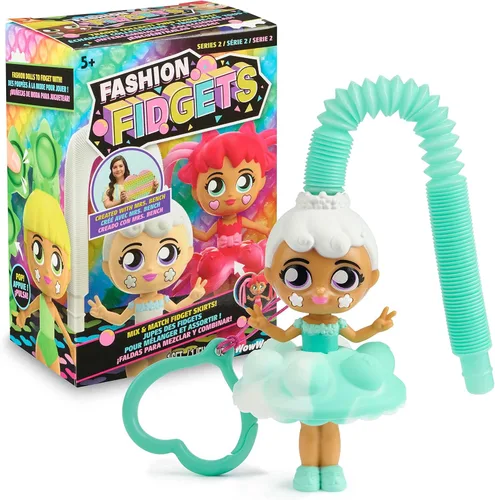 Miniatura 2 de Fashion Fidgets Muñecas de Juguete Sensorial – Juguete Fidget Push Pop Incluye 1 Muñeca Misteriosa – Alivio de Ansiedad y Estrés para Niños