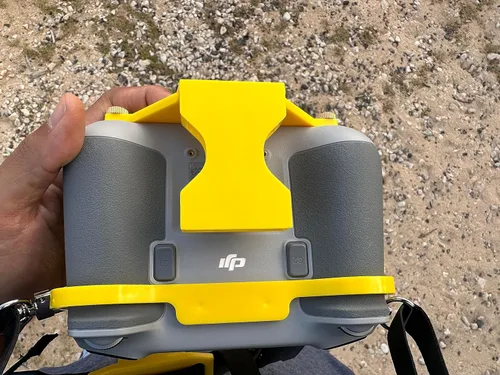 Miniatura 5 de Bestem Aerial Arnés de hombro RC manos libres de gravedad cero/soporte de cuerpo con cordón para controlador DJI RC (Mini 3 Pro), innovador soporte
