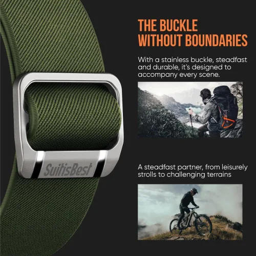 Miniatura 4 de Suitisbest Correa deportiva para Apple Watch Ultra 3/Ultra 2/Ultra Band de 1.929 in, 1.772 in, 1.811 in, 1.732 in, 1.654 in, correa de repuesto