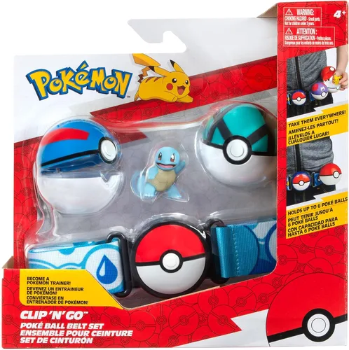 Miniatura 10 de Set de Pokémon - Figura de Batalla de Bulbasaur de 2 Pulgadas con Clip ‘N’ Go con Bola Nido y Accesorios de Poké Ball