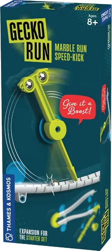 Miniatura 13 de Paquete de expansión de esquina flexible Gecko Run Marble Run de Thames & Kosmos – Truco extra para el conjunto de inicio de Marble Run vertical