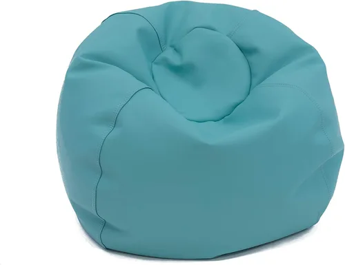 Children's Factory Puf redondo de 26 pulgadas, puf con funda resistente al agua para niños, asiento flexible para aula primaria, fácil de limpiar,