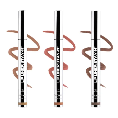 Miniatura 19 de Sacheu Lip Liner STAY-N Peel Off Lip Stain — Tinte labial impermeable de larga duración con ácido hialurónico y vitamina E — Acabado mate a prueba