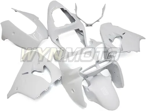 Miniatura 3 de Completo ABS plástico brillante carenados blancos aptos para Kawasaki ZX9R NINJA 2002 2003 ZX-9R 02 03 motocicleta Carrocería Kit Set 02 03 ZX-9R